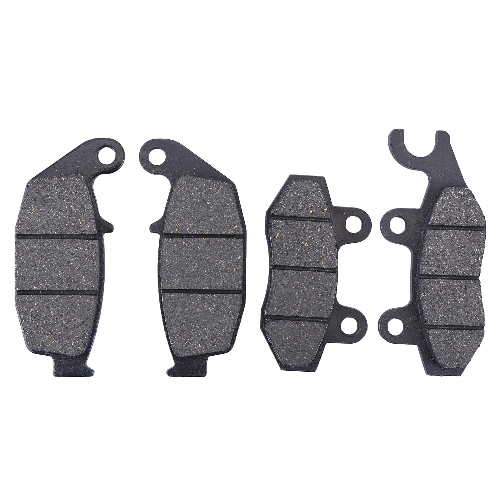 4PCS Brake Pads Original Front and Rear Rubber Kit Compatible for Italika Vortx 300