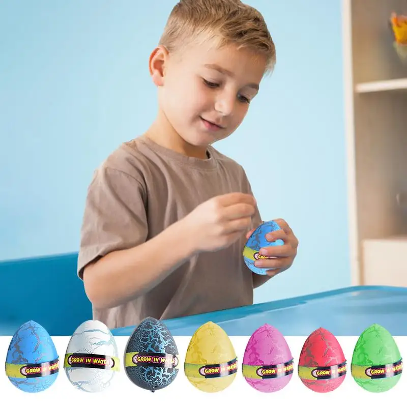 

60pcs Dinosaur Hatching Eggs Novelty Toys Water Growing Dinosaur Hatching Eggs Educational Science Stem Toys For Kids Gift