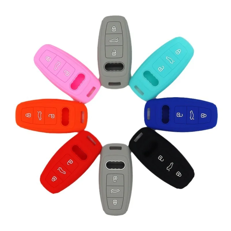

Suitable for Audi's New A6LA7A8 Car Remote Key Silicone Protective Cover