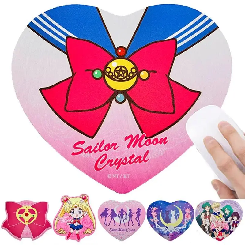 

Sailor Moon Cute Cartoon Water Ice Moon Hare Sailor Suit Cartoon Mouse Pad Portable Kawaii Laptop Anti-Slip Table Mat Wholesale