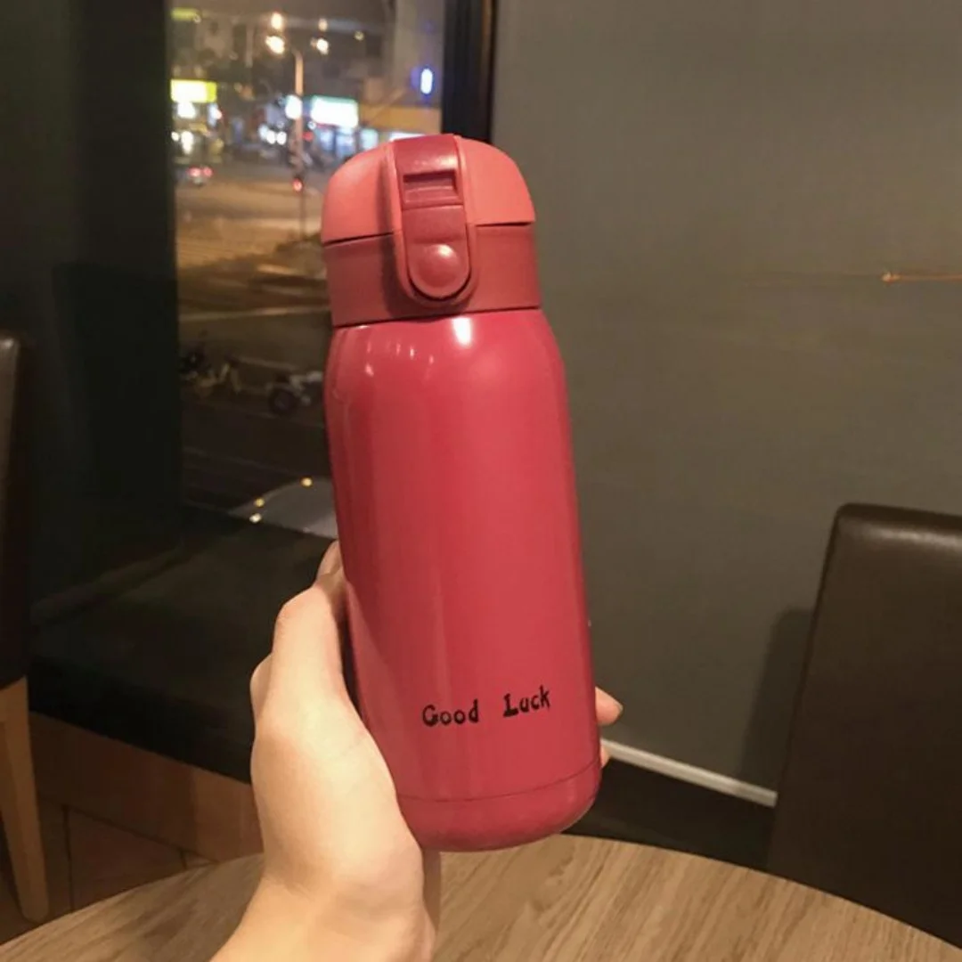 1pc Stainless Steel Insulated Vacuum Flask - 200ml/350ml Capacity, Travel Thermal Cup for Hot and Cold Beverages, Summer Winter image 3