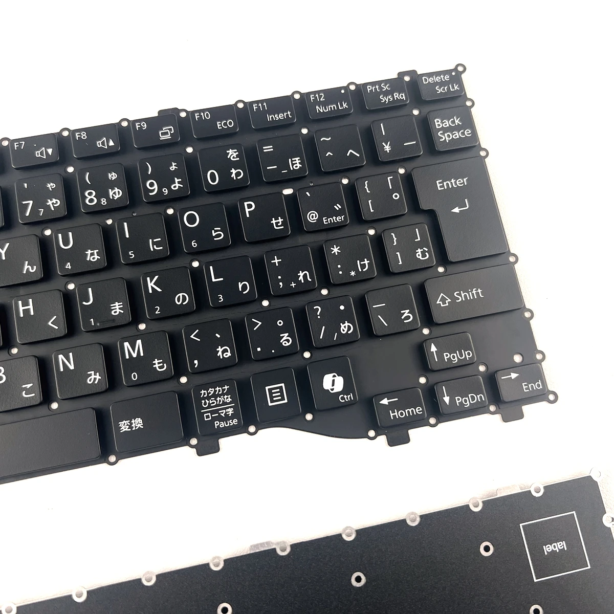 Japanese Black Laptop Keyboard For Fujistu 24F2A-JP KT014F2AJ60J1A00 CP795845-02
