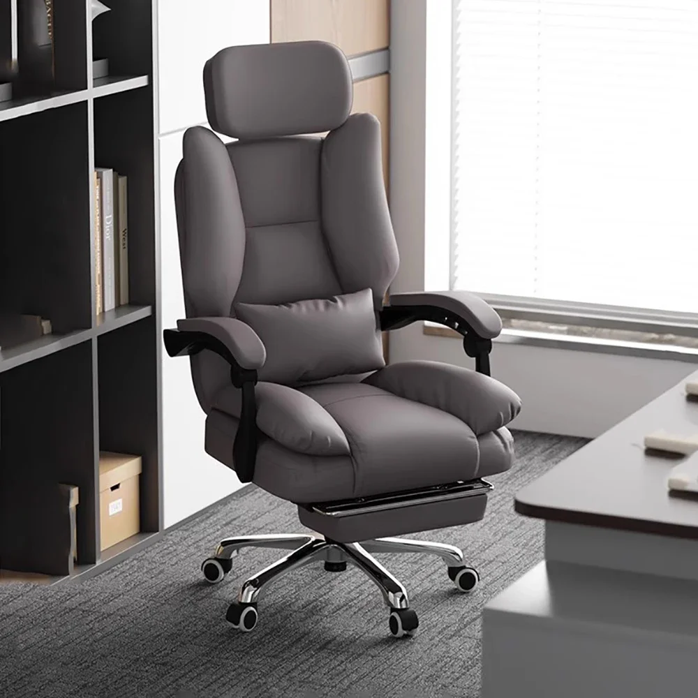 Decoration Comfortable Office Chair Neck Pillow Modern Luxury Gaming Chair Study Swivel Chaise De Jeux Gaming Office Furniture