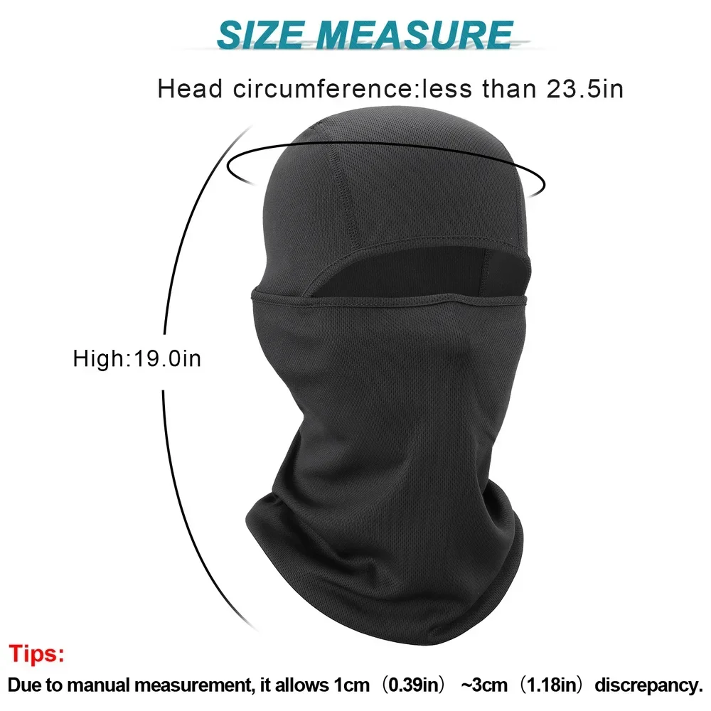 Tactical Mask Airsoft Full Face Balaclava Paintball Cycling Bicycle Hiking Scarf Fishing Snowboard Ski Masks Hood Hat Men Women