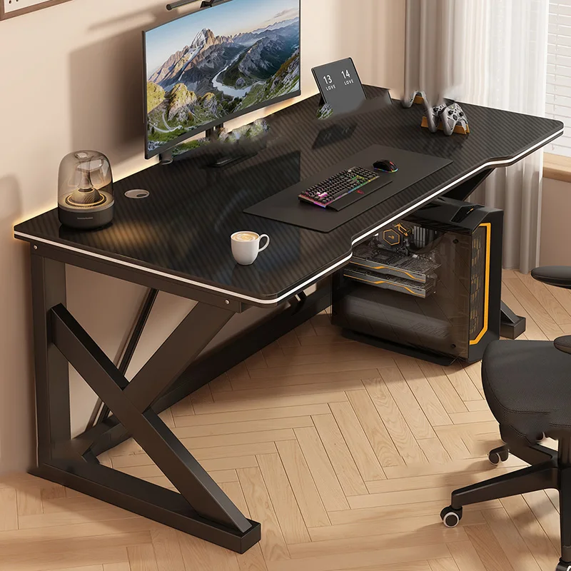 Bureau sur pied pour chambre à coucher, Design de maison, minimaliste, esthétique, moderne, artisanat informatique, Mesa Ordenador, meubles tendance