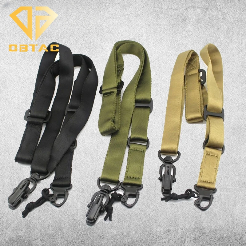 Tactical Airsoft MS2 2 Point Rifle Shoulder Strap Shooting Weapon Outdoor Rapid Adjust Sling Strap Hunting Nylon Accessories