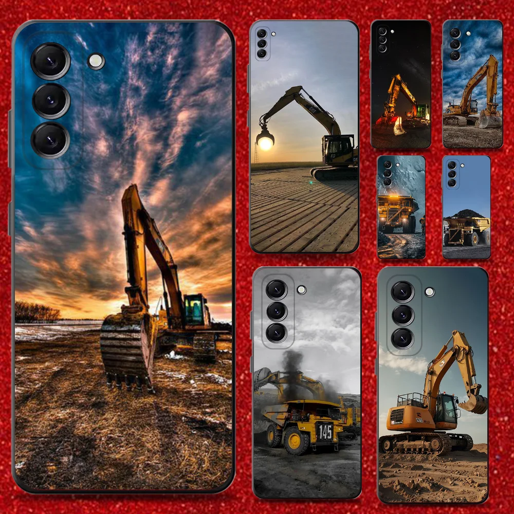 

Classic C-Caterpillares Truck Phone Case For Samsung Galaxy A13,A21s,A22,A31,A32,A52,A53,A71,A80,Soft Black Shell