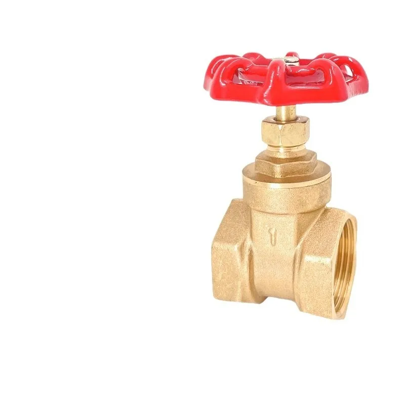 For Full Copper Gate Valve DN15 20 25 50 40 32 Brass Internal Thread Switch Valve 4 Minutes 6 Minutes 1 Inch