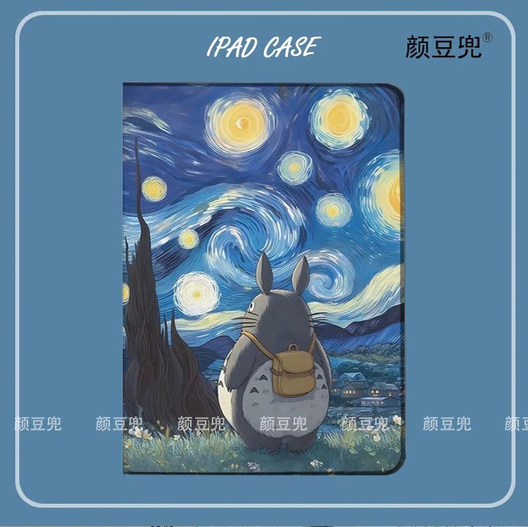 

Starry Night Art Anime Star For iPad Air 4 5 10.9 Mini 5 6 Case Luxury Silicone For Pro 12.9 11 For iPad 10th Protective Air 13