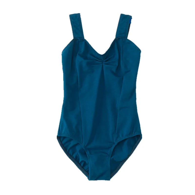 Zomer Nieuwe Katoenen Brede Schouderband Kinderen Balletdans Training Kleding China Body Examen Taille Lijn Kinderen Kleding Meisjes