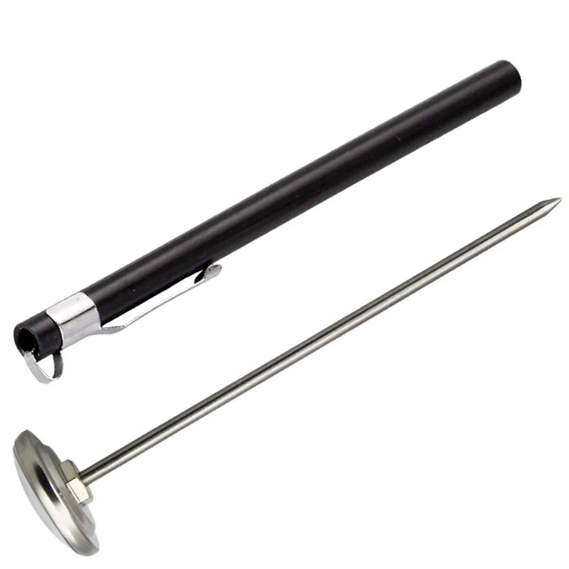 physical thermometer Stainless steel pen water thermometer without battery Physics teaching instrument