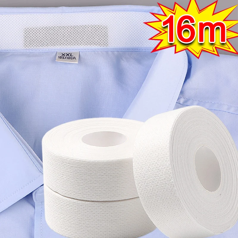 8-16m Collare Tampone Assorbente Il Sudore Usa E Getta Autoadesiva Traspirante Tamponi Sudore T-shirt Bianca Collo Collare Cappello Adesivo Assorbente