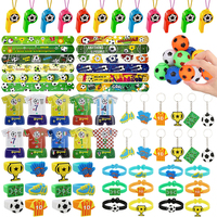 Soccer Slap Bracelets Keychains Whistle Soccer Party Favors Kids Birthday Football Carnival Gifts Classroom Prizes Goodie Filler