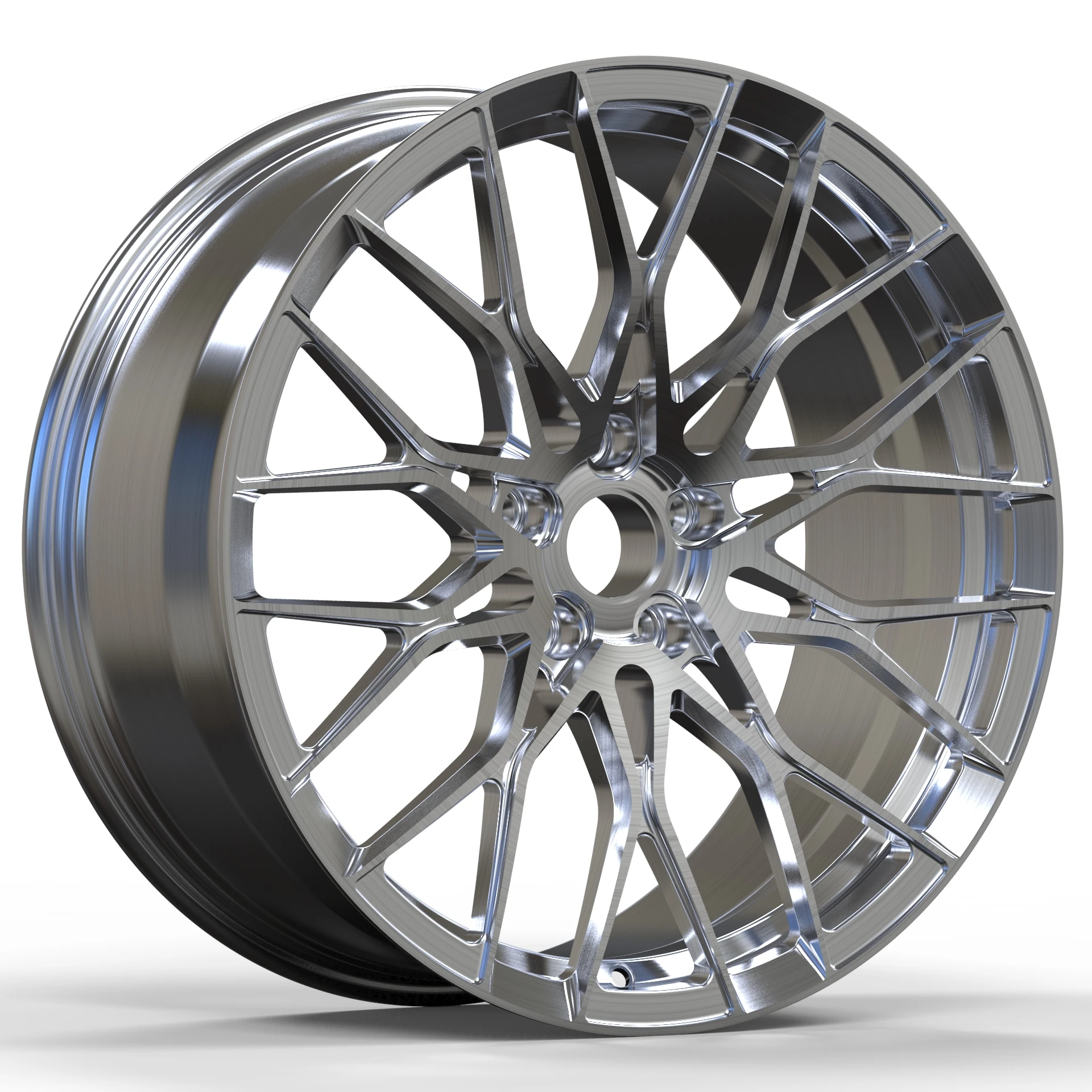 Wangu 16 17 18 19 20 21 22 23 24 Inch Custom Rendering Hub Car Forged Sport Rim High Performance Track Wheels