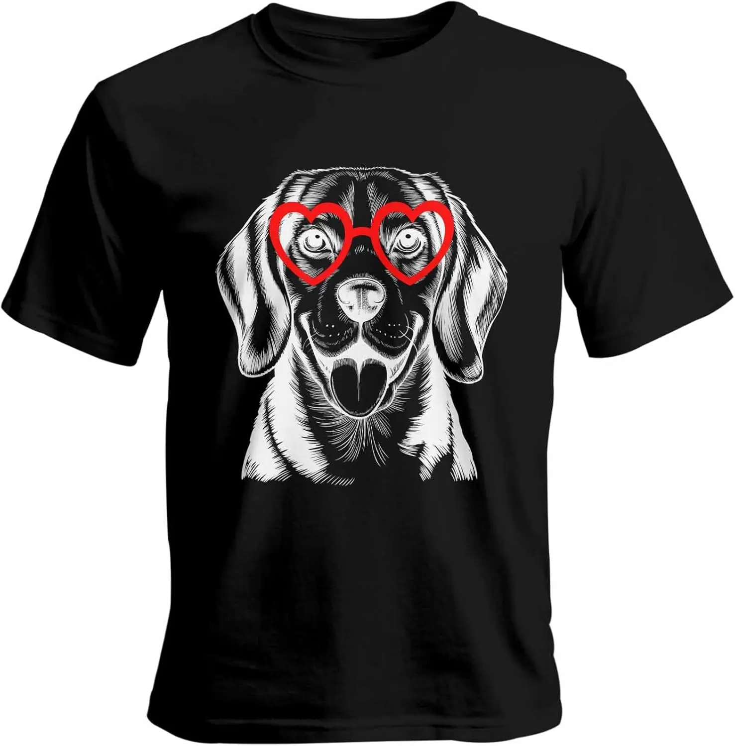 

Мужские футболки с коротким рукавом и круглым вырезом, забавная повседневная рубашка с изображением собаки для мужчин, размеры S-3XL, черный, белый цвета