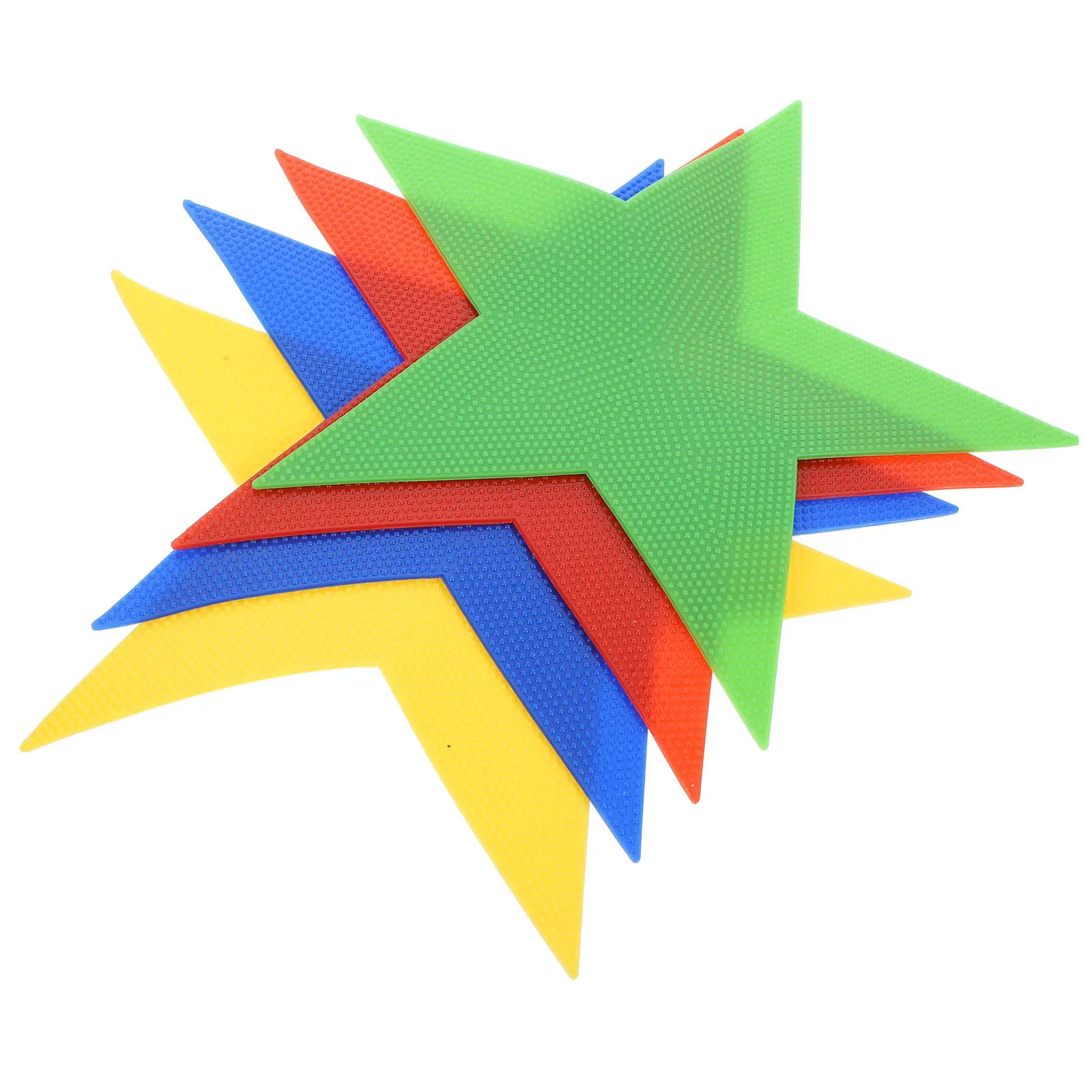 4Pcs Colorful Carpet Markers Non Slip Floor Spots Spot Markers for Football Soccer Basketball Training Agility Drill Sports
