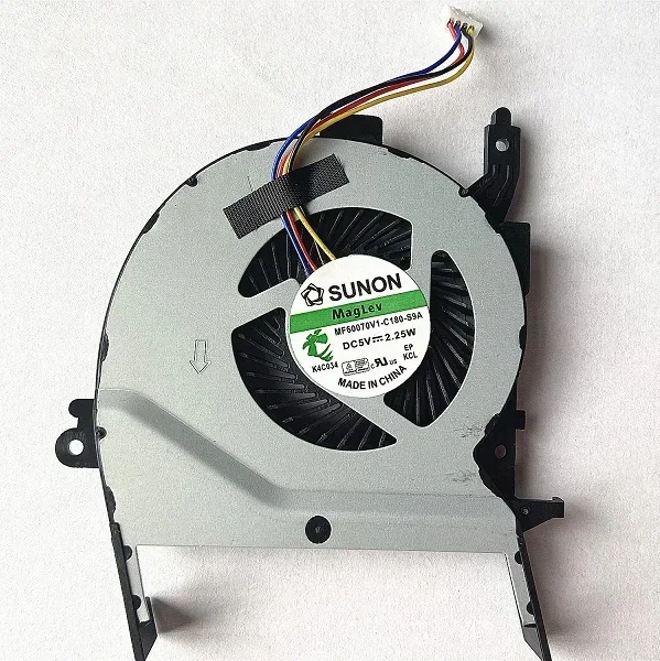 Ventilador de refrigeración de CPU para ASUS, X556U, X556UQ, X556UR, K556U, K556UJ, K556UQ, A556U, FL5900, FL5900U, FL5900UQ, FL5900UB, X556, X556UB, X556UF