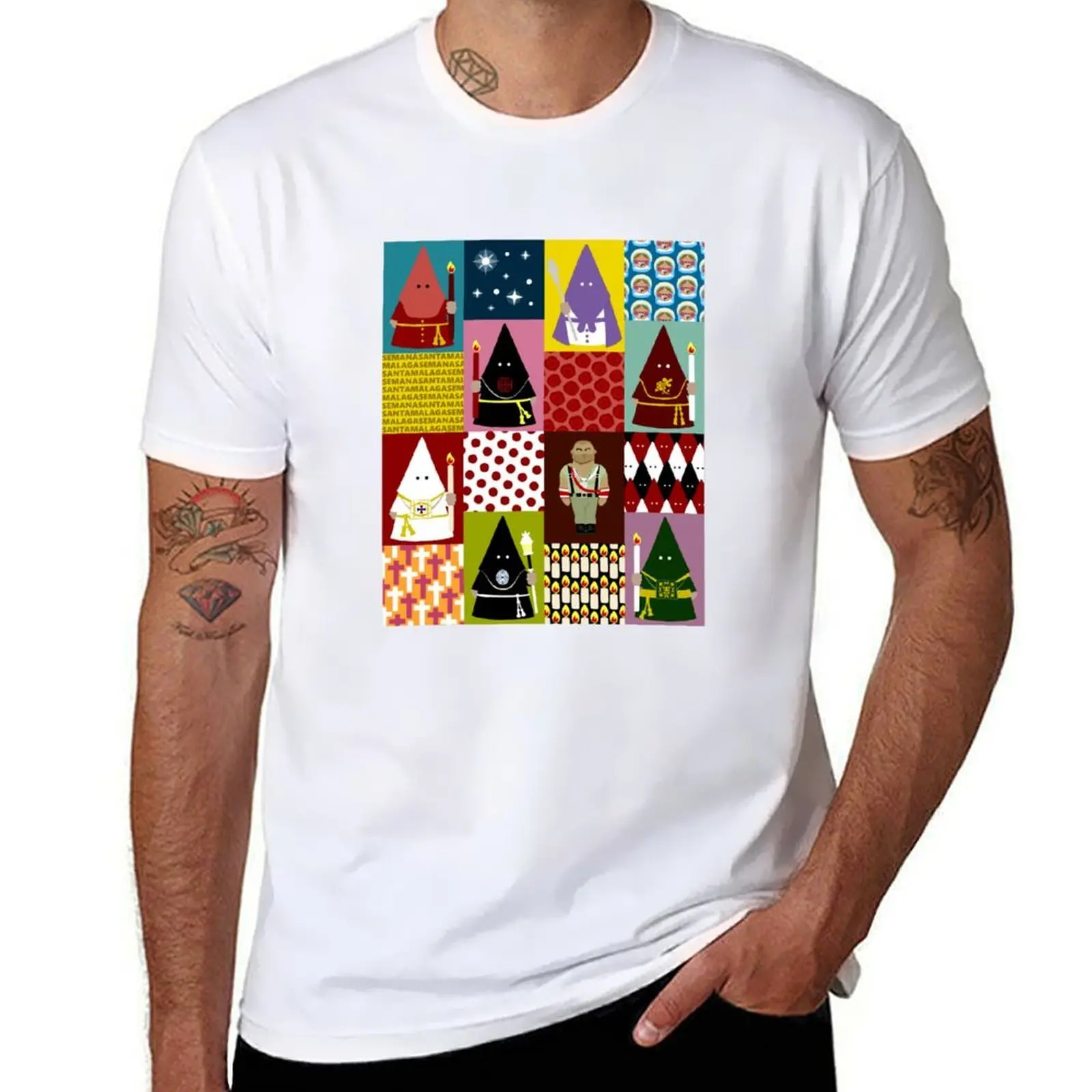 

Semana Santa Malaga T-Shirt cotton t shirt pack printed t shirts for man T-Shirt