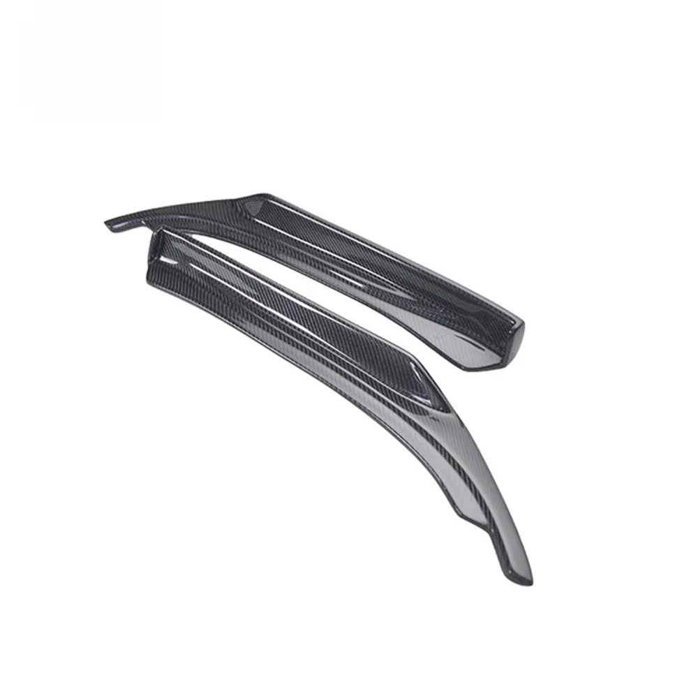Carbon Fiber Side Corner Cover Splitters Rear Diffuser Extension Auto Body Systems Body Kit For Infiniti Q50 2014-2021