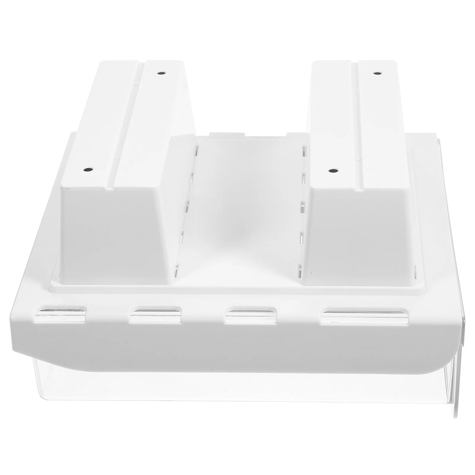 

Under Desk ganizer 18.5cm Transparent Drawer Storage Box 52mm Spacer Punching Office Supplies Stationery Holder Desk