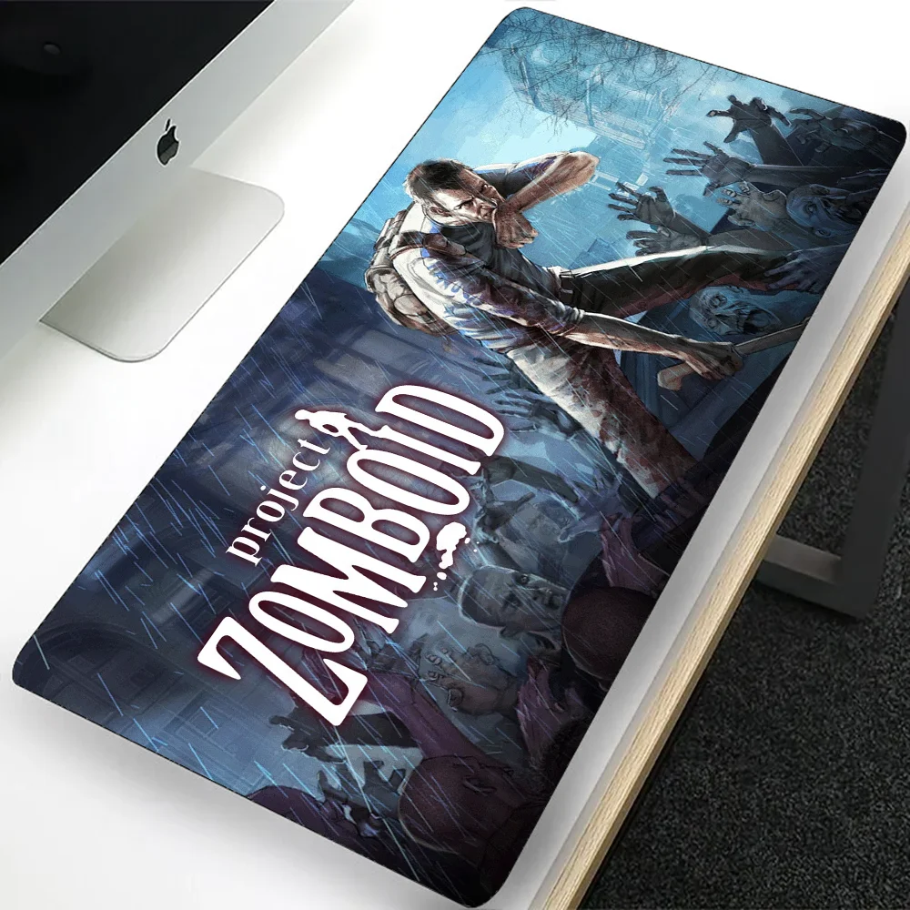 Project Zomboid Large Gaming Mouse Pad Computer Mousepad PC Gamer Laptop Mouse Mat Office Mausepad XXL Keyboard Mat Desk Pad