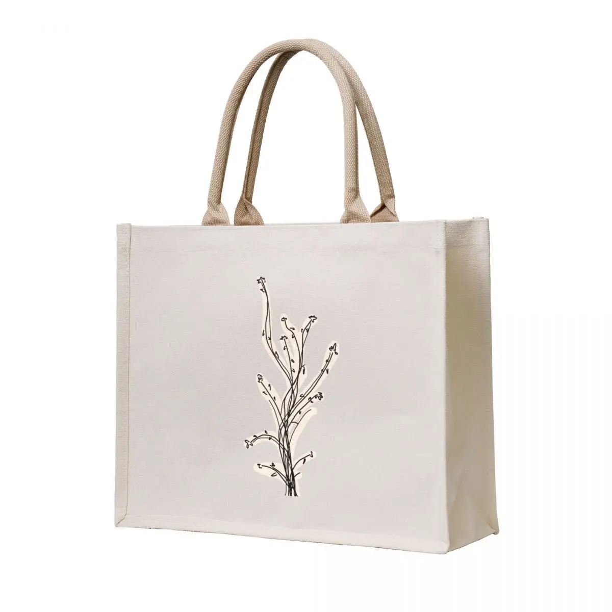 

Dainty Flowers II Tote Bag bag luxury women Canvas bag Canvas for women