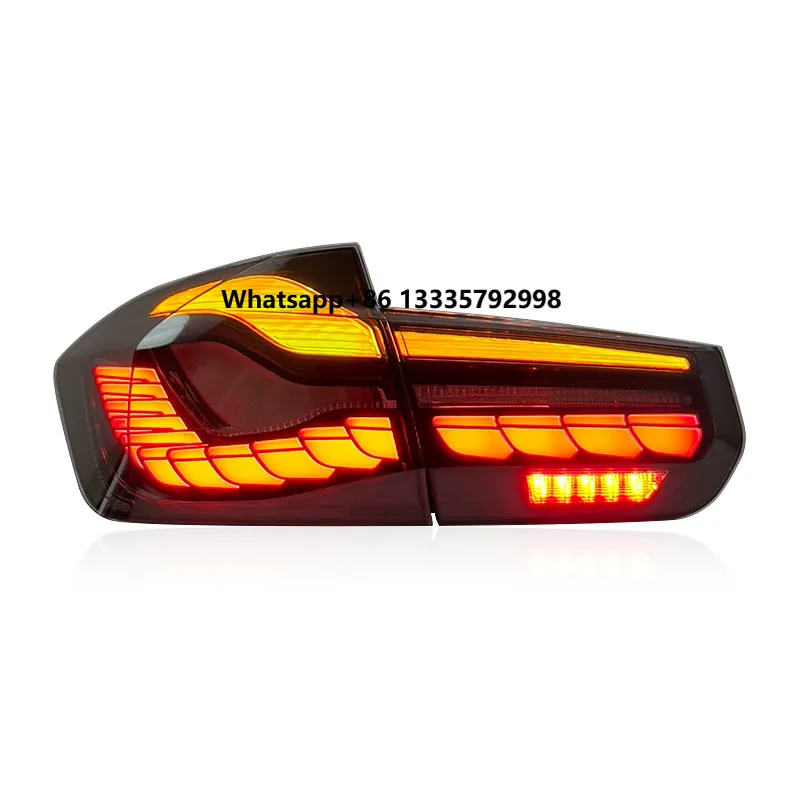 

Auto Car Tail Light for BMW2013-2018 3 Series F30 M3 F80 OLED GTS Clear Taillight Plug and Play