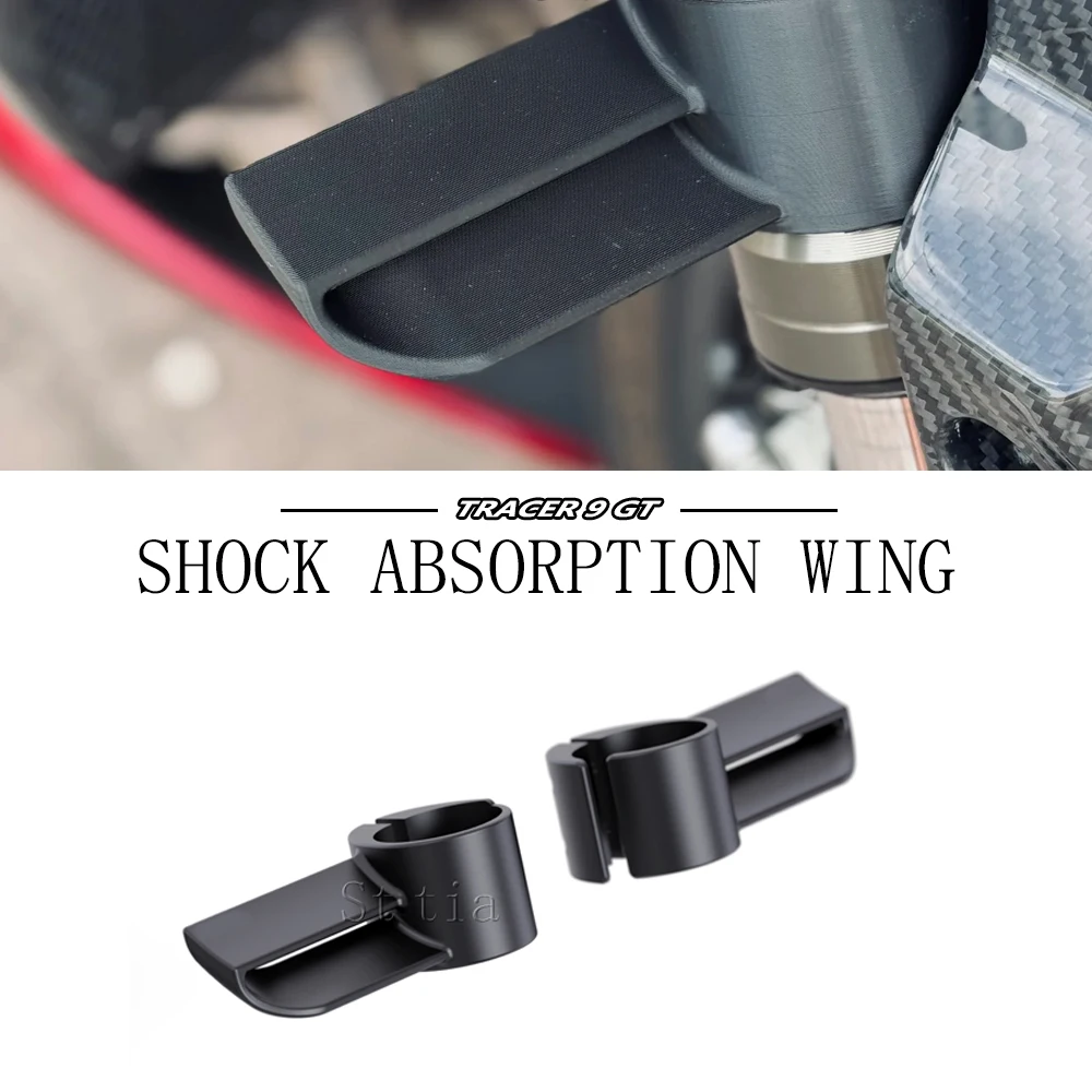 TRACER 9 GT Motorcycle Accessories Front Spoiler For YAMAHA TRACER 9 Tracer 9GT Front Damper Wing Left and Right Fixed Wing