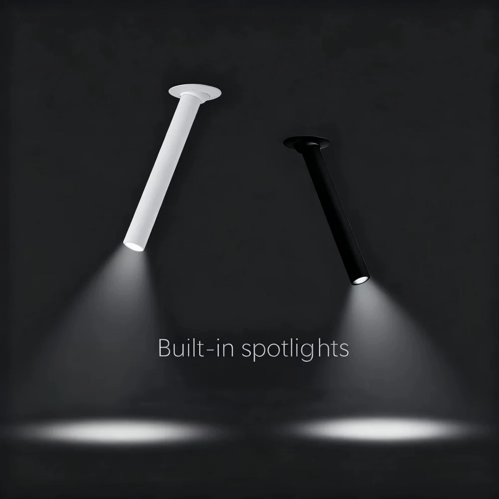 

Потолочный светильник с регулируемой длиной, встраиваемый светодиодный точечный светильник 5Вт 15Вт AC85-260V, фоновая подсветка для телевизора, декор для кухни, спальни, гостиной