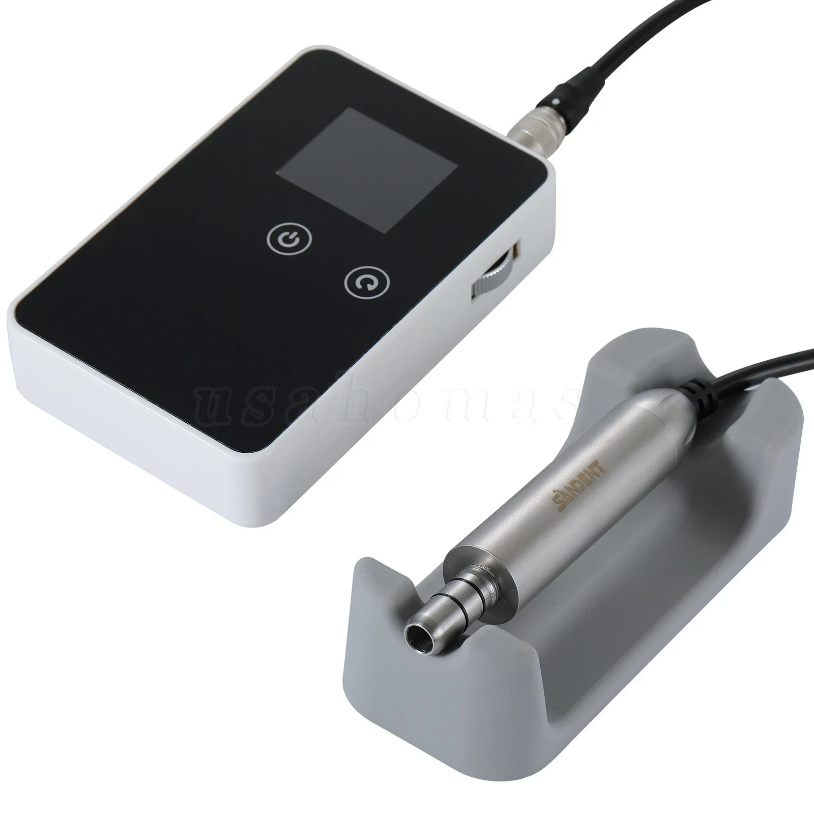 

Mini Dental Lab Portable Brushless Micro Motor E-Type For NSK Low Speed Contra Angle/Straight Handpiece