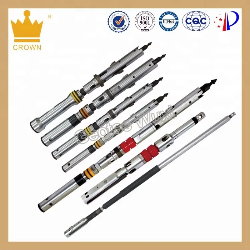 NQ2 Inner Tube Assembly Drilling NQ2 Small Core Barrel with Roller Bits Assembly Bq Nq Hq Impregnated Diamond Rod Shoes