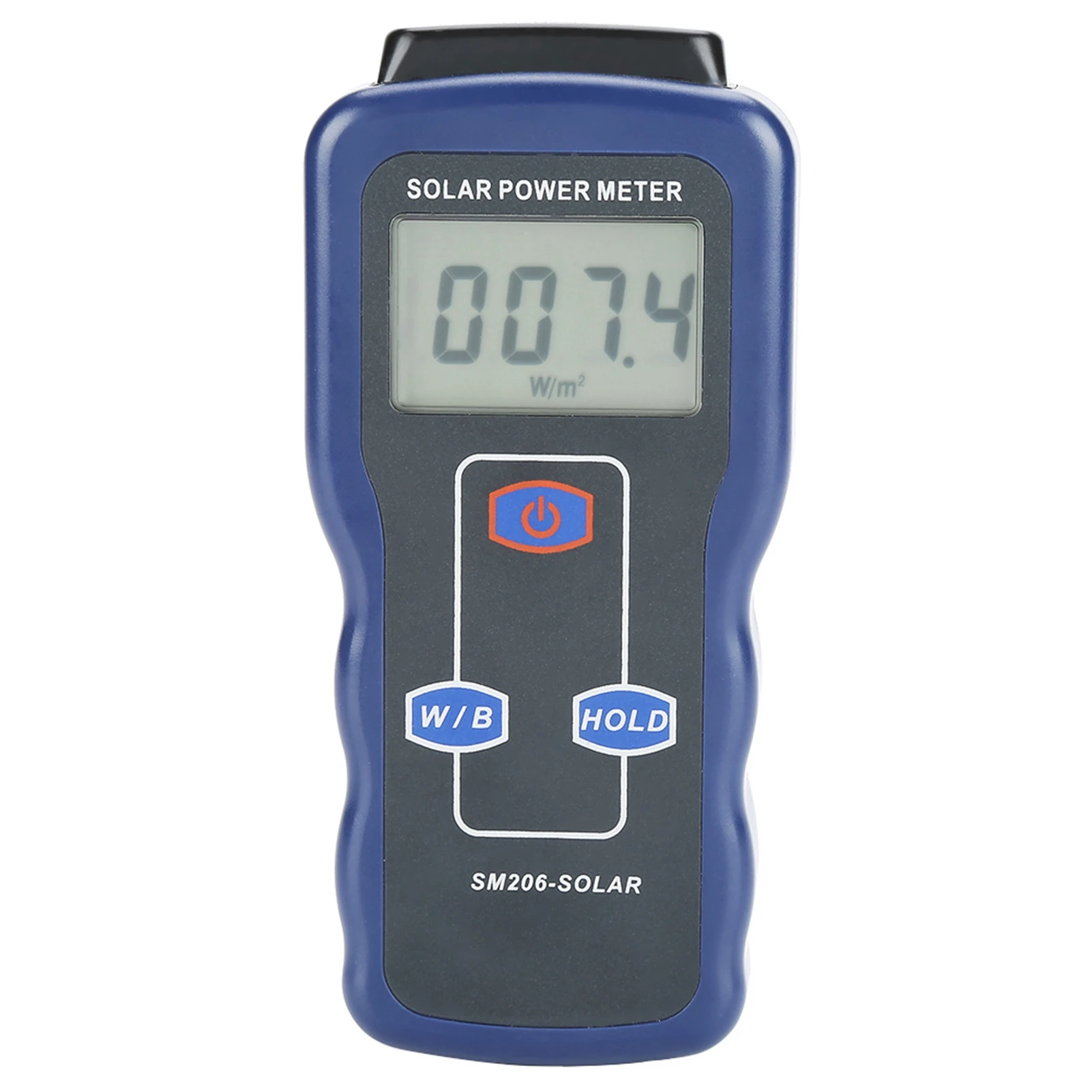 SM206 Digital Solar Power Meter Sun Light Radiation Measuring Testing Instrument Solar Radiation Meter Solar Energy Tester