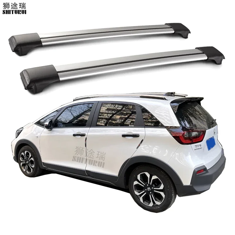 2Pcs Roof Bars For Honda fit/life 2021- Aluminum Alloy Side Bars Cross Rails Roof Rack LuggageLOAD 200KG