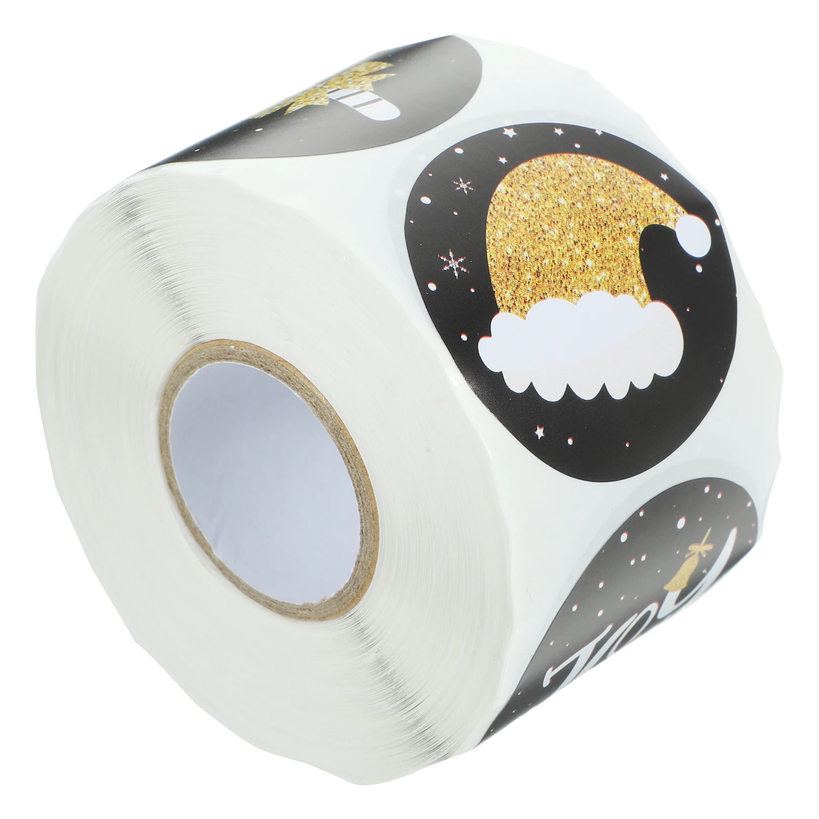 

Christmas 1 Roll Gift Sealing For Boxes Envelopes Cards Decorative Labels Wrapping Stickers Holiday Xmas Gift Decoration