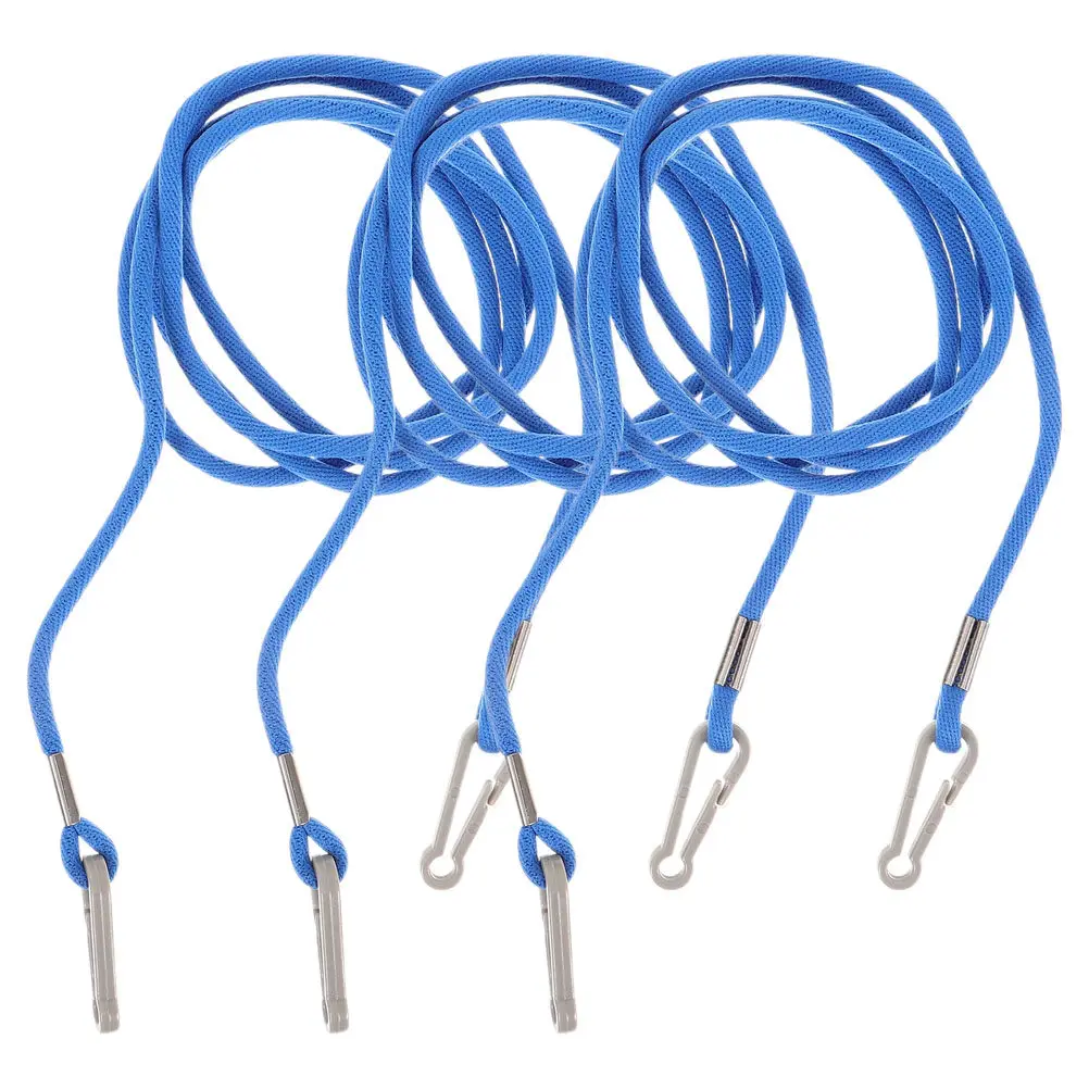 

Набор из 3 многоразовых зажимов-ремешков для детских варежек, предотвращающих потерю, для зимних видов спорта, нейлоновые шнурки на шею для детей и малышей