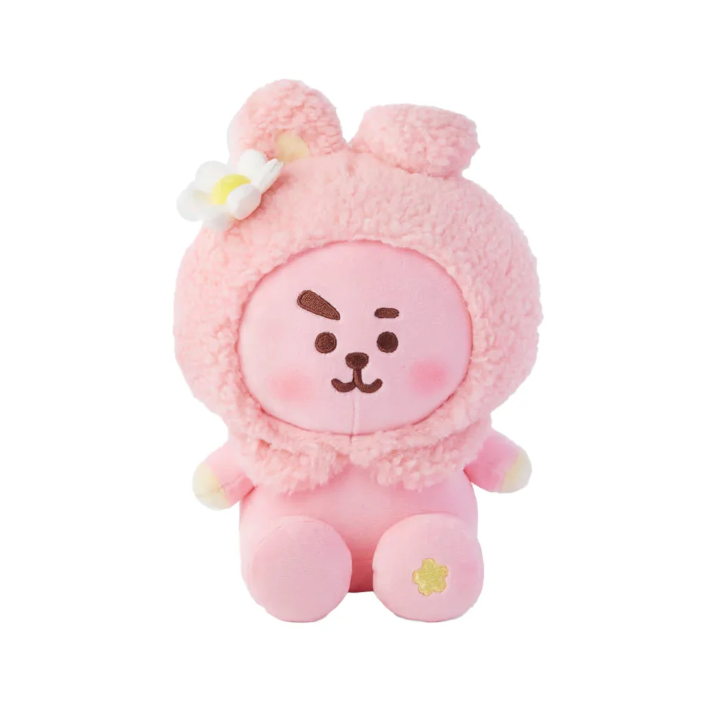 20Cm Bt21Ed Kawaii Cosplay serie de flores de cerezo Rj Cooky muñeco de peluche lindo juguete de peluche de dibujos animados decoración de la casa regalo de la niña