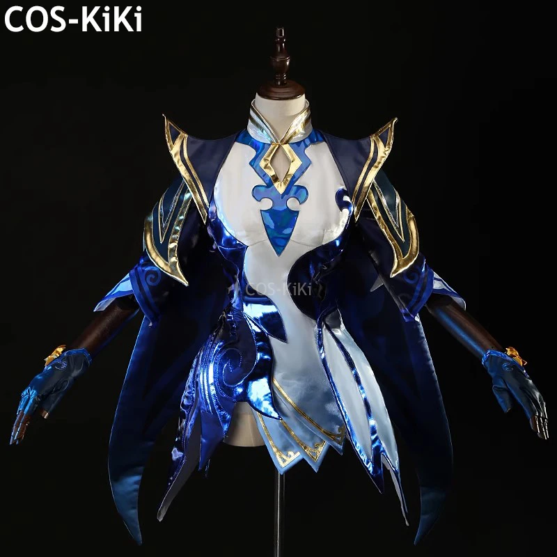 COS-KiKi Gioco LOL Irelia Battle Suit Splendido vestito uniforme Costume cosplay Halloween Carnevale Festa Gioco di ruolo Outfit Donna