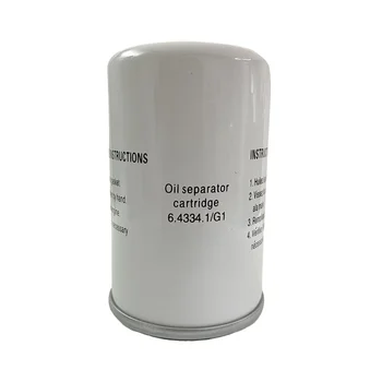 1 adet yeni 6.4334.1/G1 Petrol Gaz Ayırıcı Kartuş Filtresi Kaeser hava kompresörü için