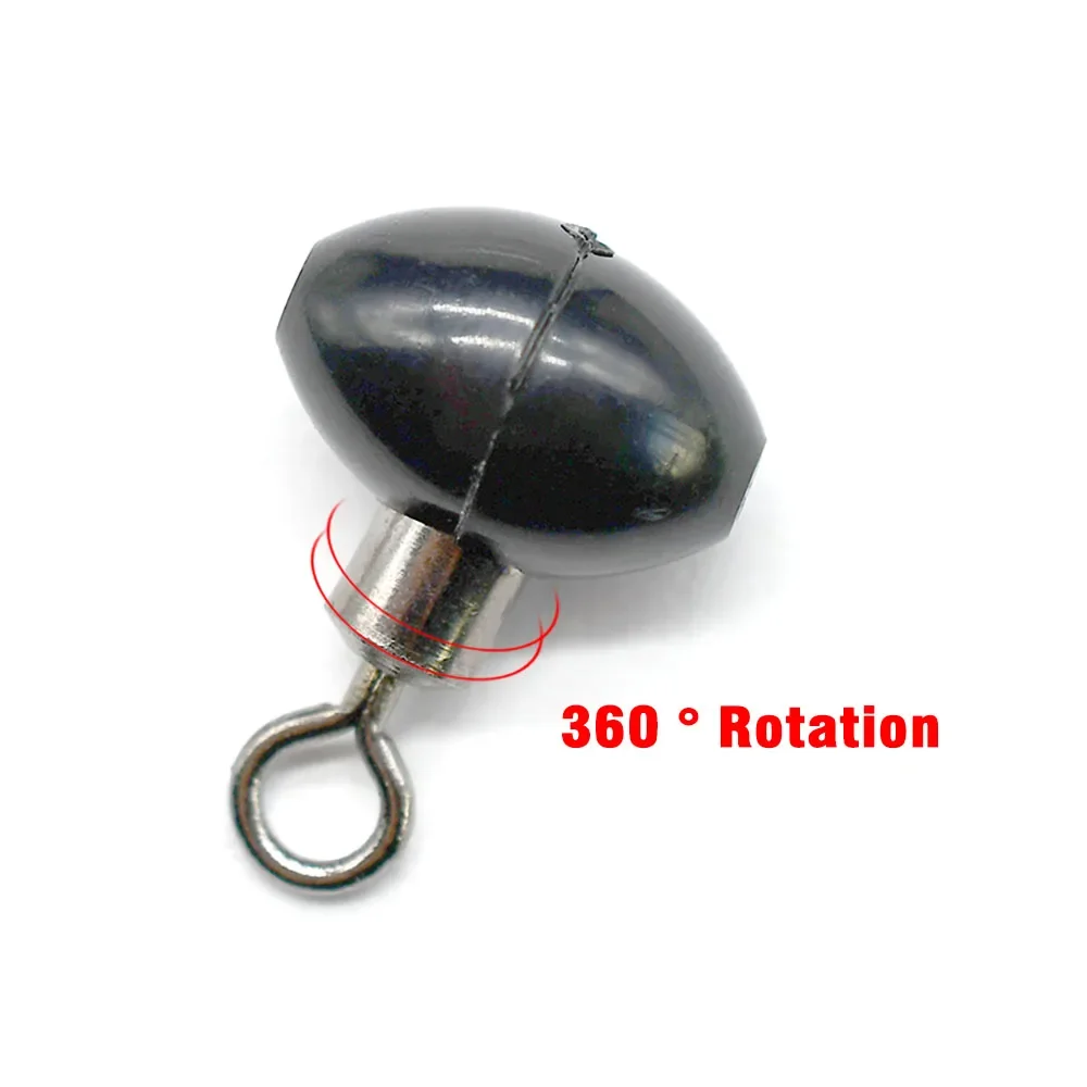 MNFT 10 قطعة بكرة دوارة تلاعب الخرز الأسود ل البحر الكارب الصيد الطعم كليب خط الحفارات الصيد معالجة اكسسوارات