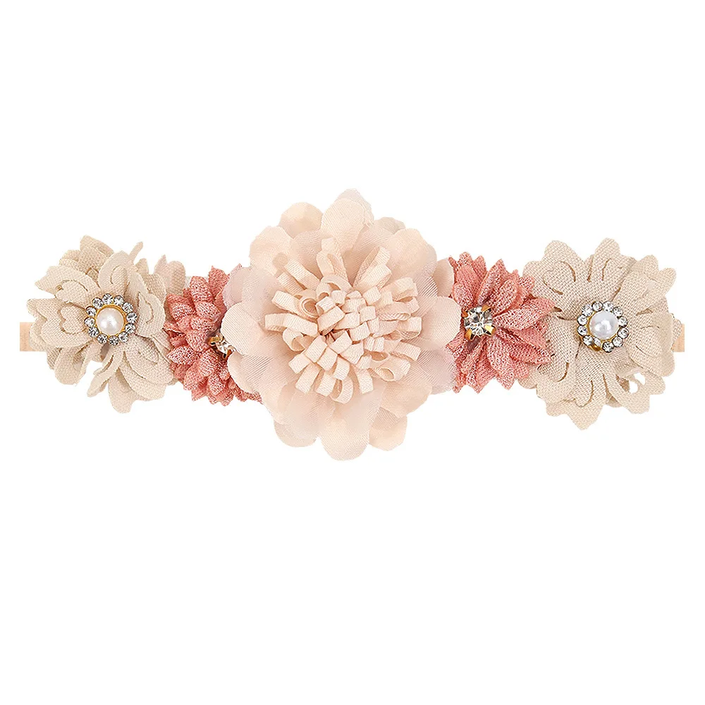 1pcs/3pcs Baby Girl Headband Cute Baby Elastic Hair Band Newborn Head Flower Toddler Headband Headwear Kids Accessories