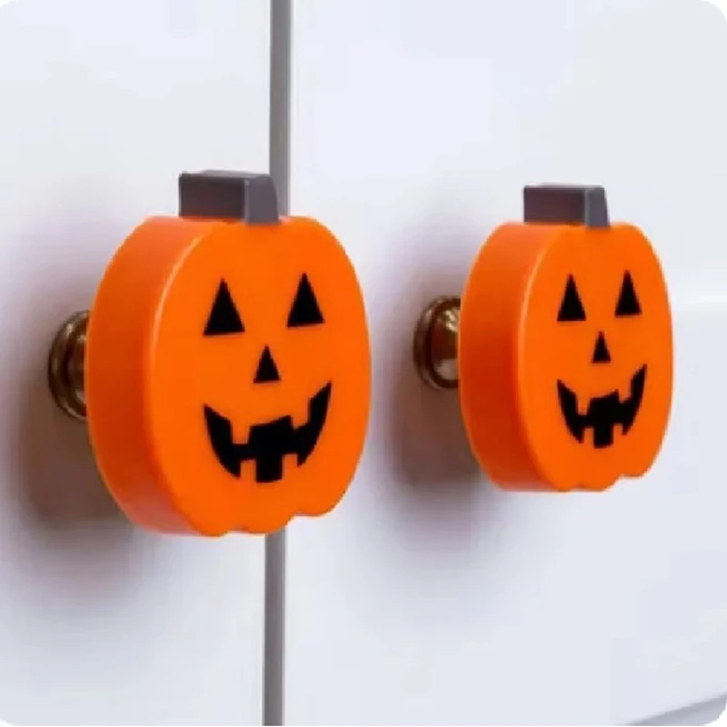 AB15-Pumpkin Cabinet Handle Dresser Hand Cover Reusable Dresser Drawer Handle Drawer Handle Is Elegantly Decorated