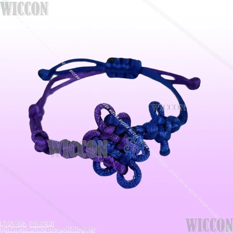 Rumi Jinu Rujinu Chinese Knot Couples Bracelets Anime Kpop Demon Cosplay Two Color Saja Boys Huntrix Love Halloween Carnival Cos - Image 2