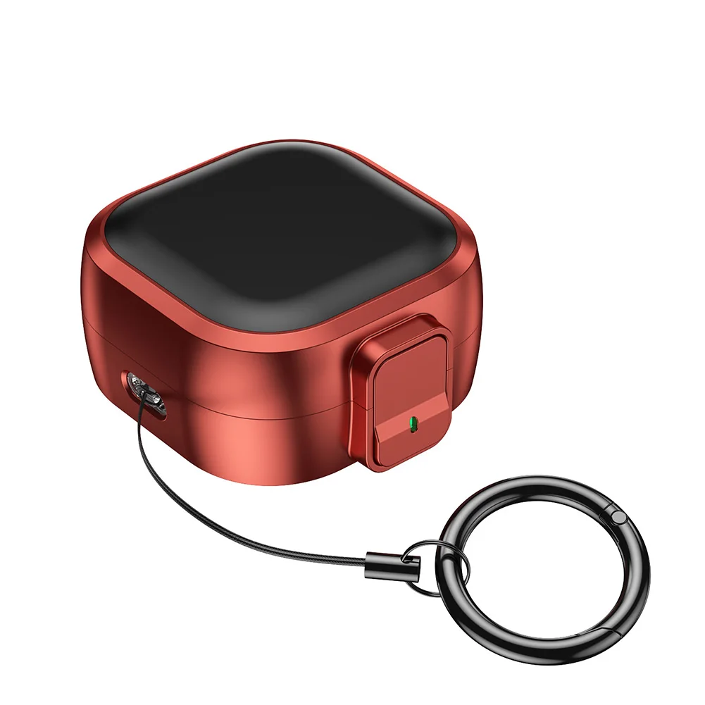 For Galaxy Buds 4 Pro Protective Case with Secure Lock Mechanism Shock Absorbing Corners and Clear LED Charging