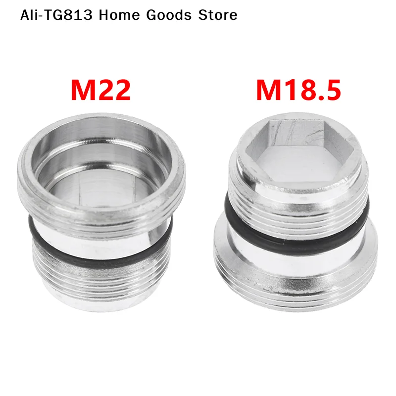 

[TG813]2/4/8Pcs M18.5 To M22 Connectors Kitchen Bubbler Water Purifier Adapter Faucet Extend Length Accessories Parts