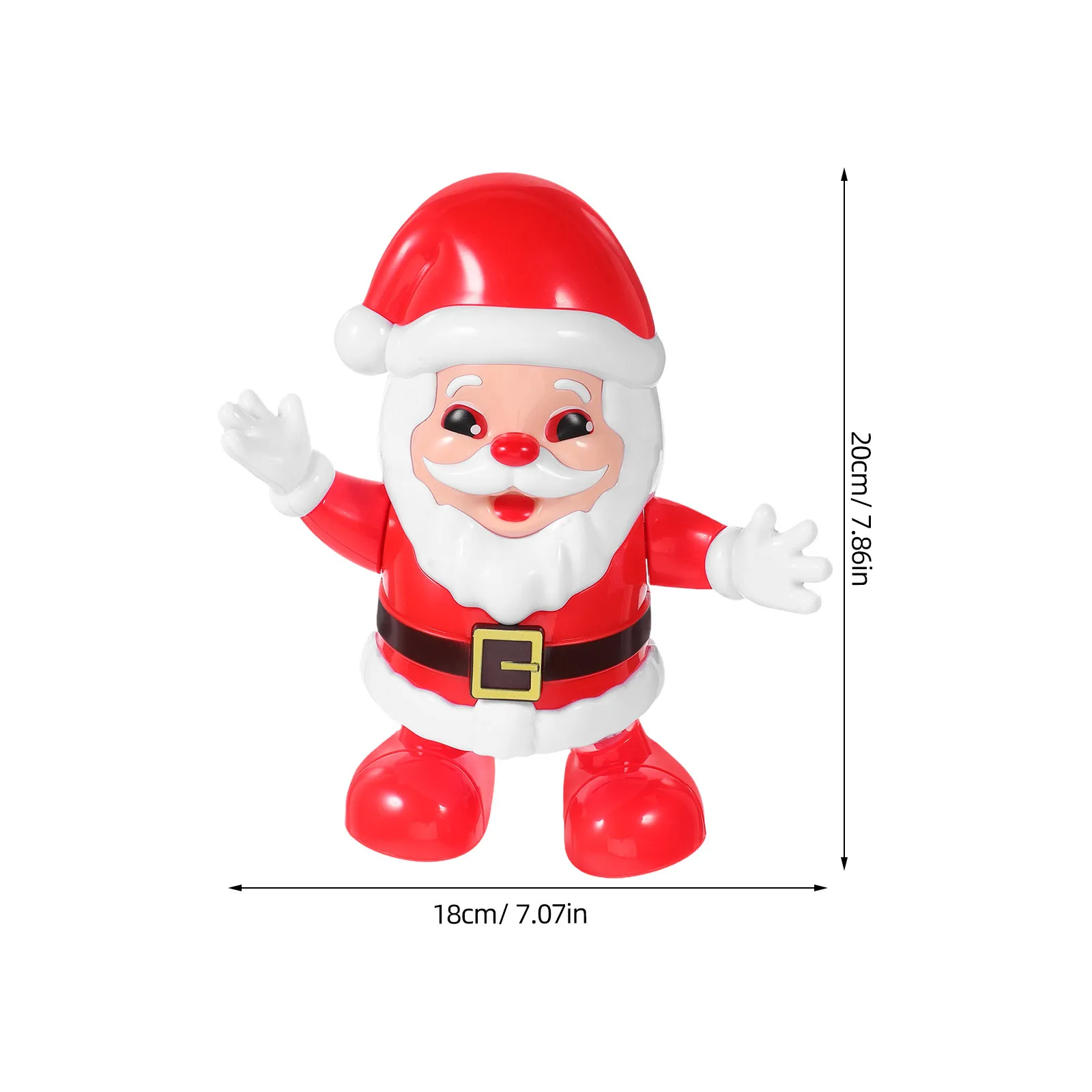踊るサンタ 電動クリスマスパーティーのおもちゃ 子供向け フェスティバル ダンシングクリスマスプレゼント ノベルティおもちゃ