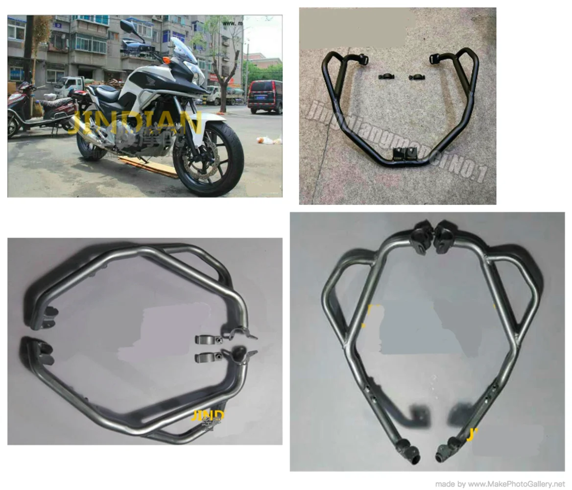 

Fuel Tank Bumper Upper Front Engine Guard Highway Crash Bar Mototcycle Bike For Honda NC700X NC750X