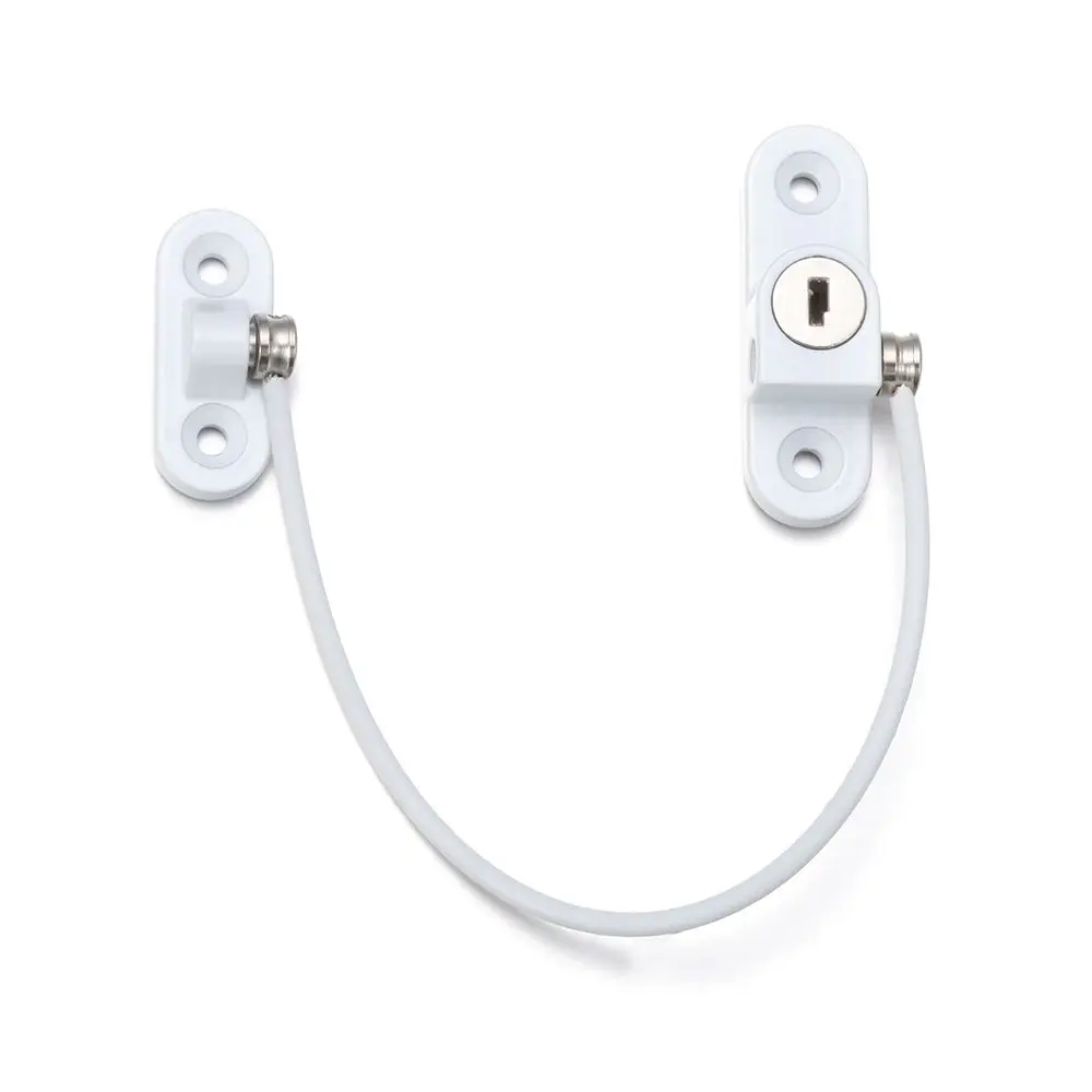 كابل سلك قفل نافذة أمان مقيد للجنسين من Home Security