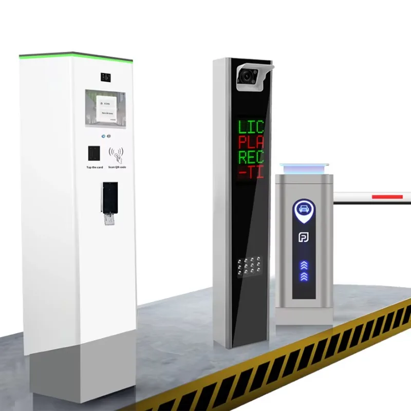 【specialized】Ticket Bin Parking Booth Attendant Gate Barrier With Lpr Ticket Entrance Gate Carpark Software System Car Park Tim