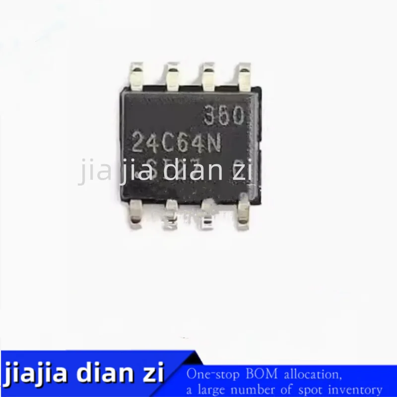 10pcs/lot AT24C64N AT24C64N-10SU-2.7  AT24C64N-10SC-2.5 1.8 AT24C64 SOP8 ic chips in stock