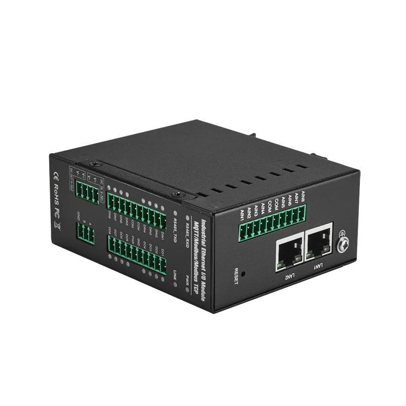 Bliiot iot IO moduł 1 RS485 4 wyjście cyfrowe wejście modbus RTU TCP dla PLC DCS HMI scada oprzyrządowanie danych M110E